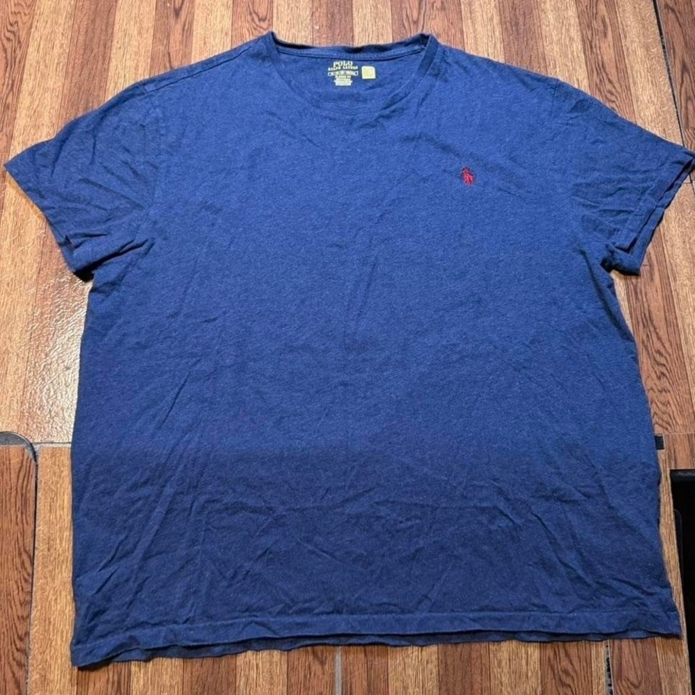 Polo Ralph Lauren Blue Classic Pony Cotton Crew Shirt XL